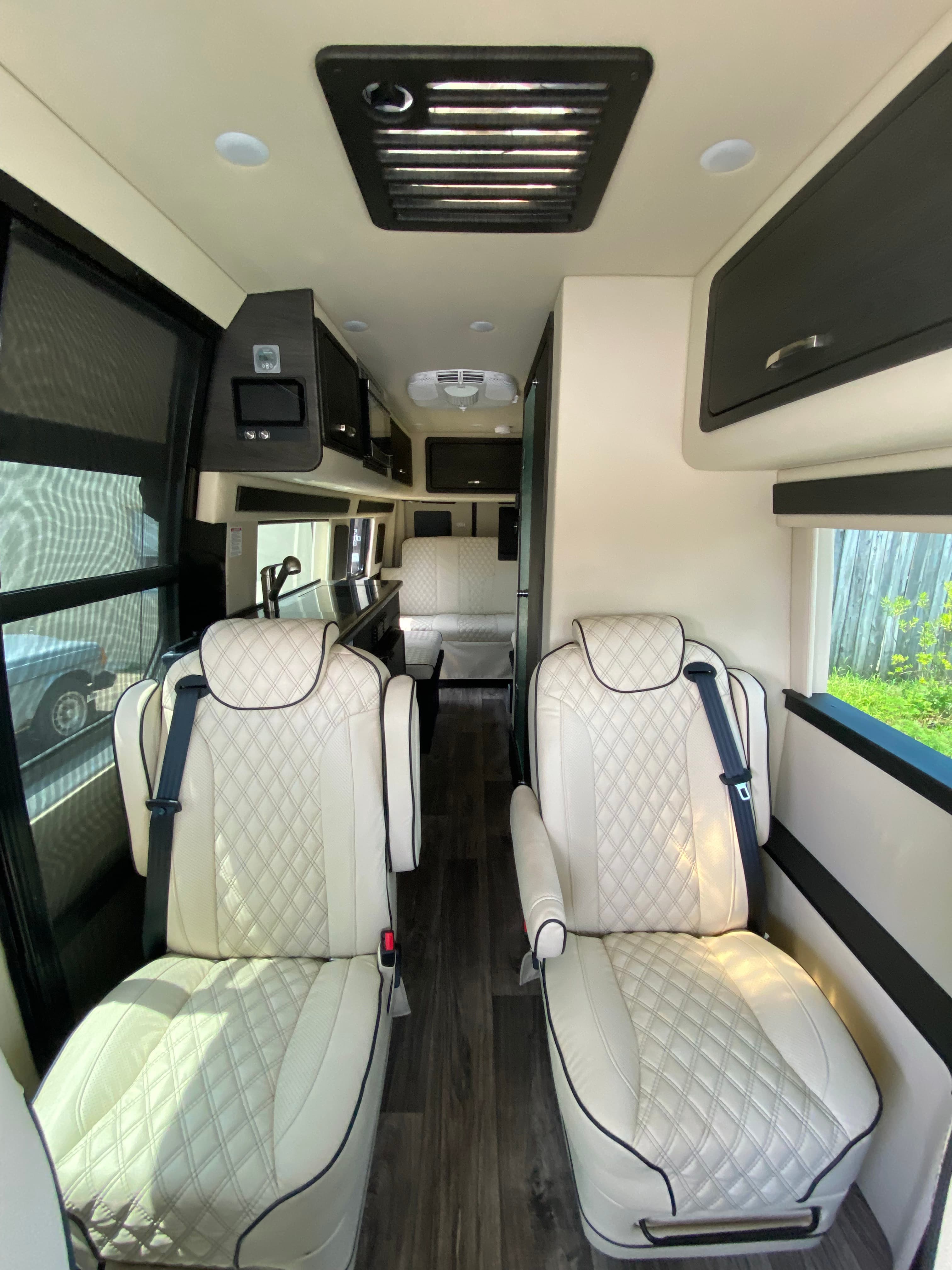 Metallica Camper Sprinter van by Checkmate Sprinters