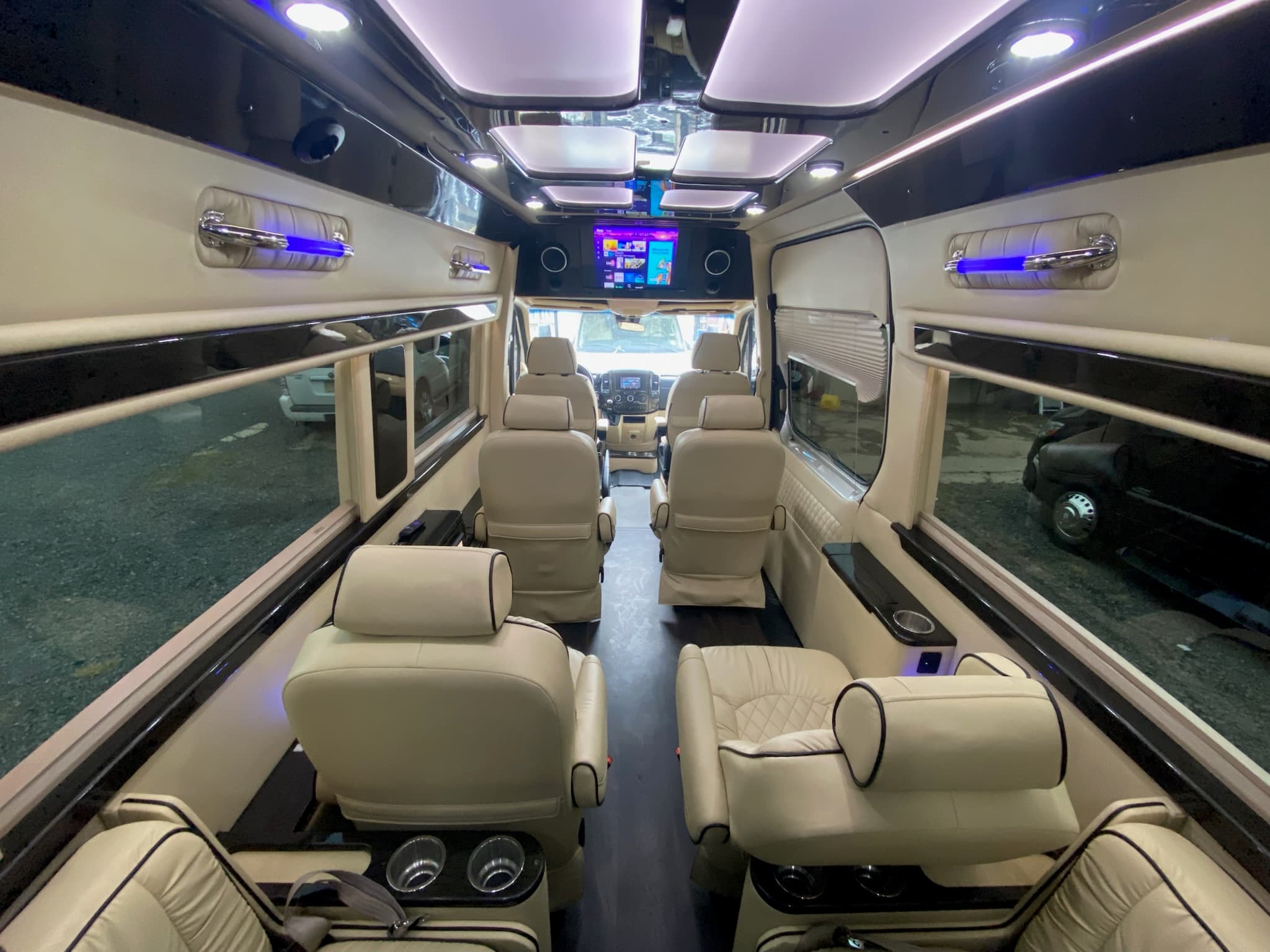 Silver Surfer Jet Sprinter van by Checkmate Sprinters