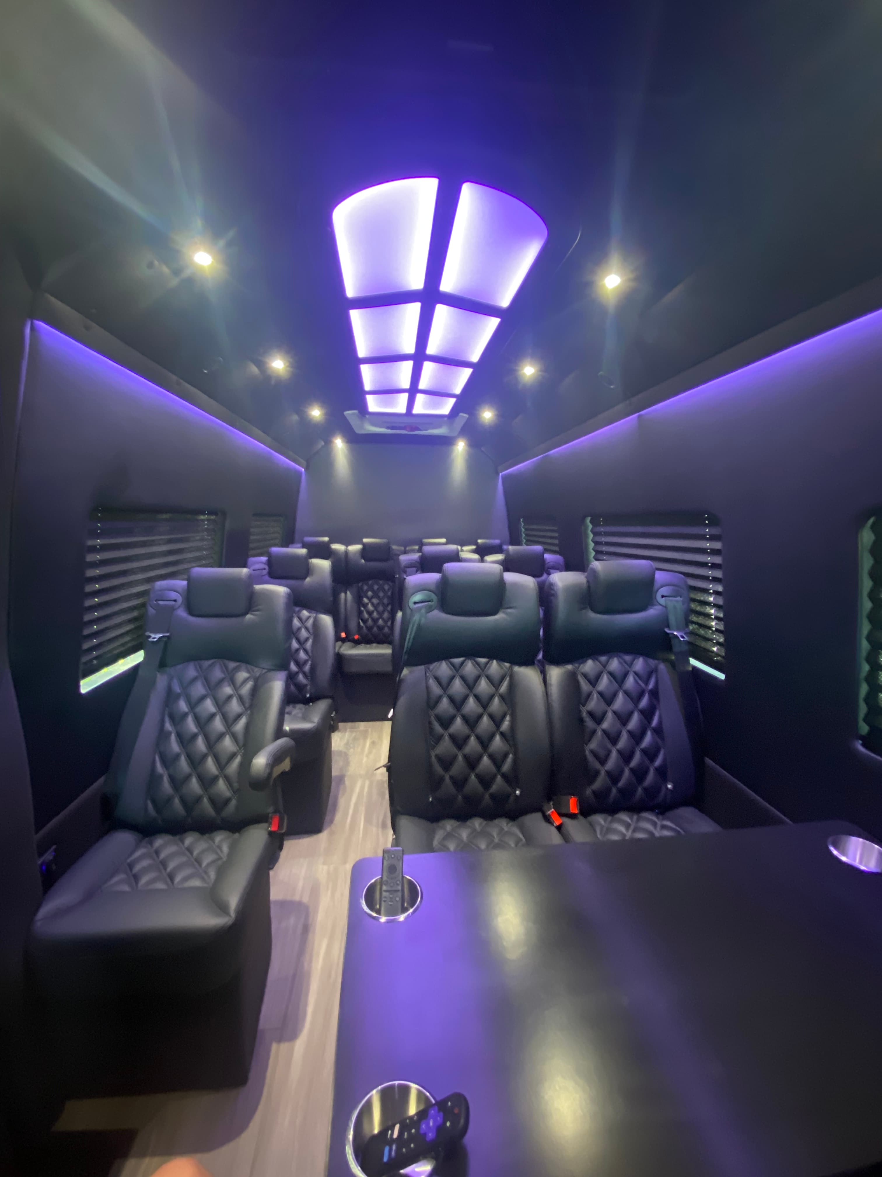 Yee-haw! Premium 15-Passenger Mercedes-Benz Sprinter van